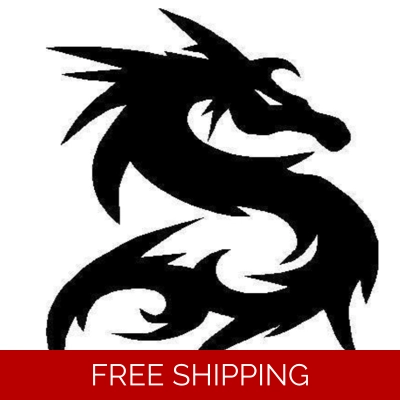 Dragon silhouette Die Cut Vinyl Decal sticker Dragon silhouette Die Cut Vinyl Decal sticker